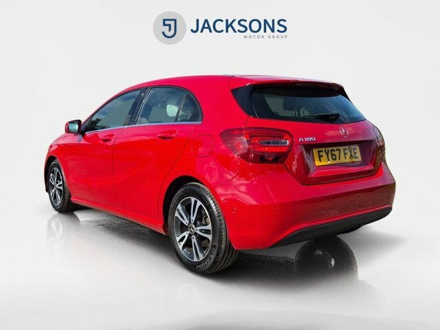 Mercedes-Benz A Class 1.6 A180 Se Executive Hatchback 7G-dc FY67FXE Red #6