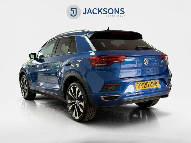 Volkswagen T-Roc 1.5 Tsi Gpf Evo R-line Suv Euro DY20UMB Blue #6