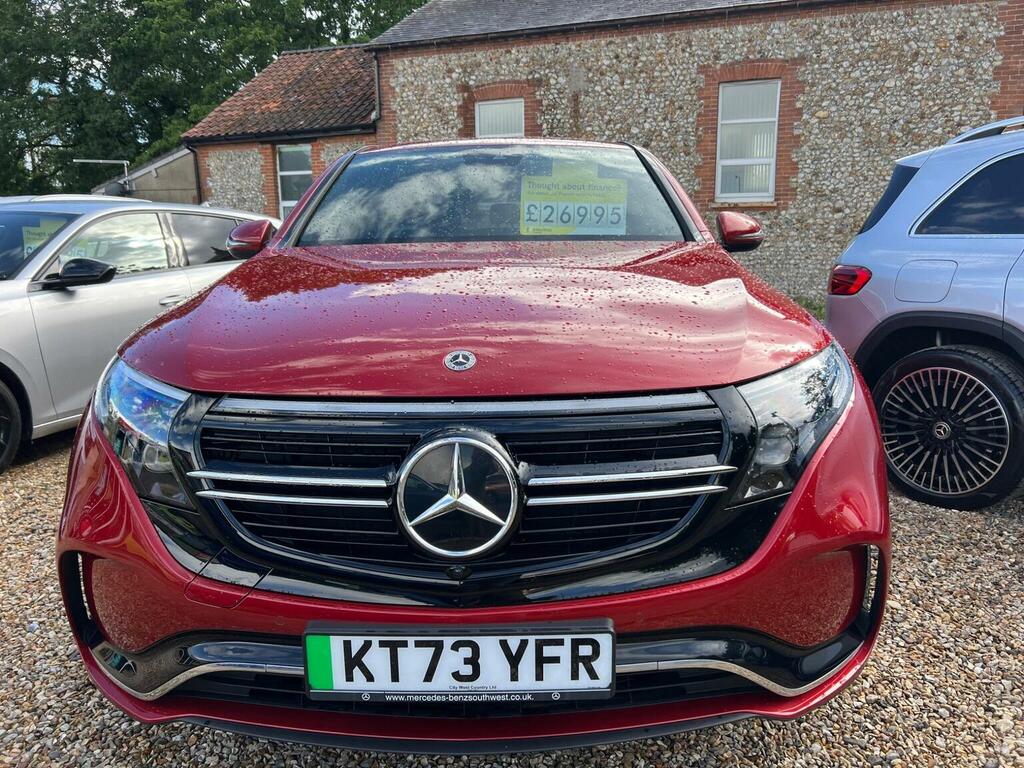 Mercedes-Benz EQC Suv Eqc 400 80Kwh Amg Line Edition 4Matic KT73YFR Red #2