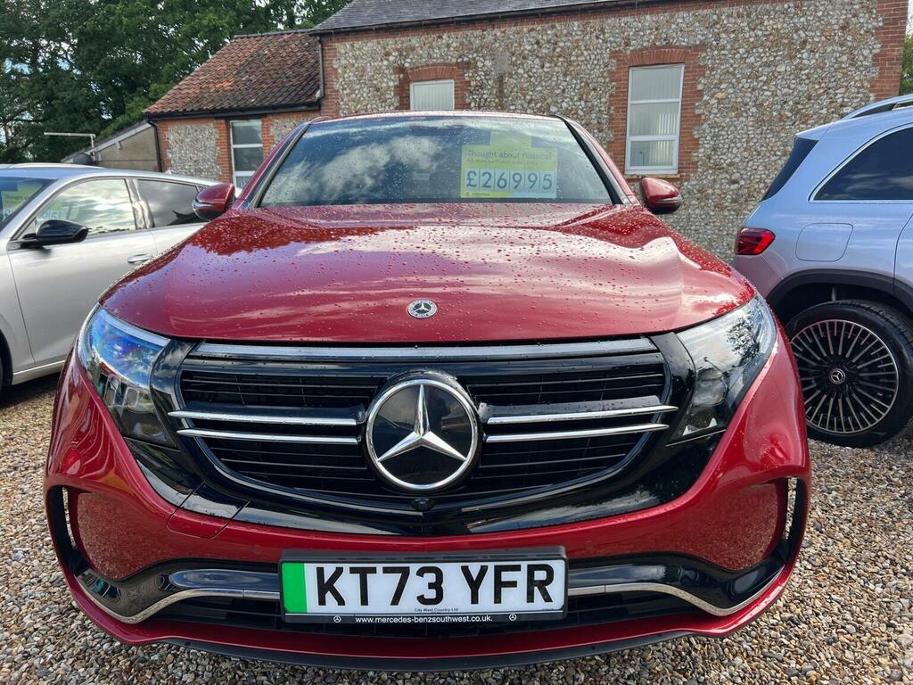 Mercedes-Benz EQC Suv Eqc 400 80Kwh Amg Line Edition 4Matic KT73YFR Red #3