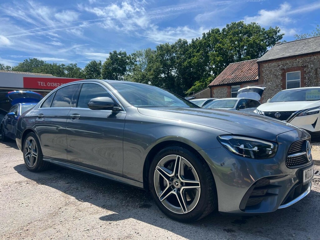 Mercedes-Benz E Class Saloon 2.0 E220dh Mhev Amg Line G-tronic Euro 6 Grey