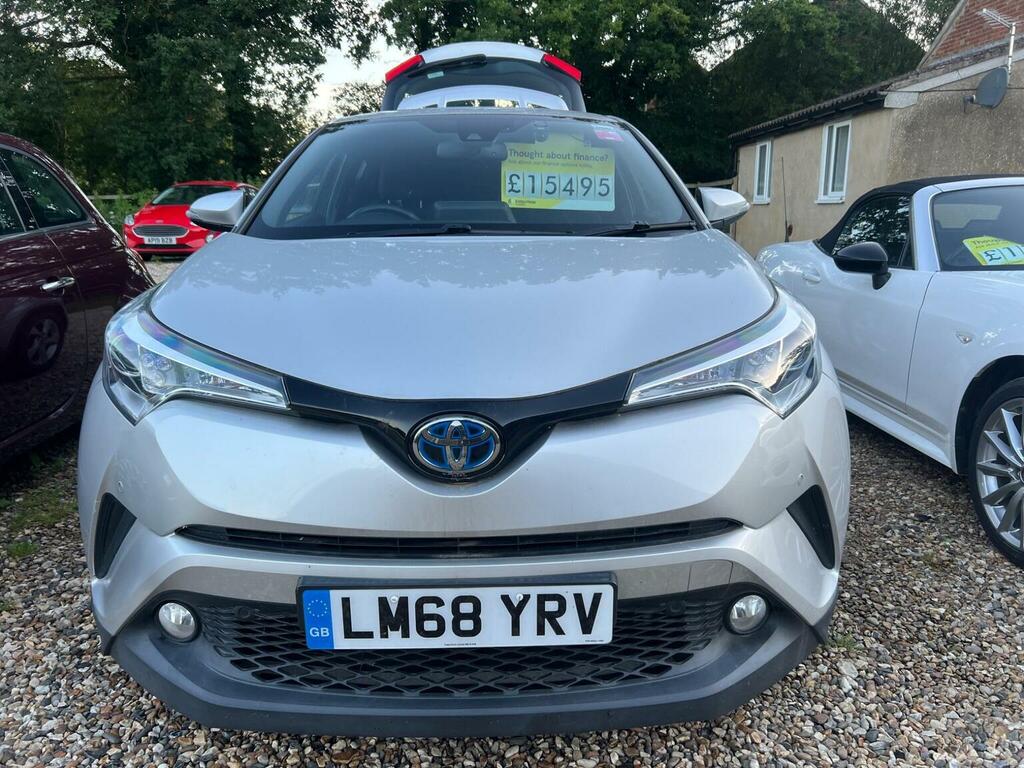 Toyota C-Hr Suv 1.8 Vvt-h Icon Cvt Euro 6 Ss 201868 Silver