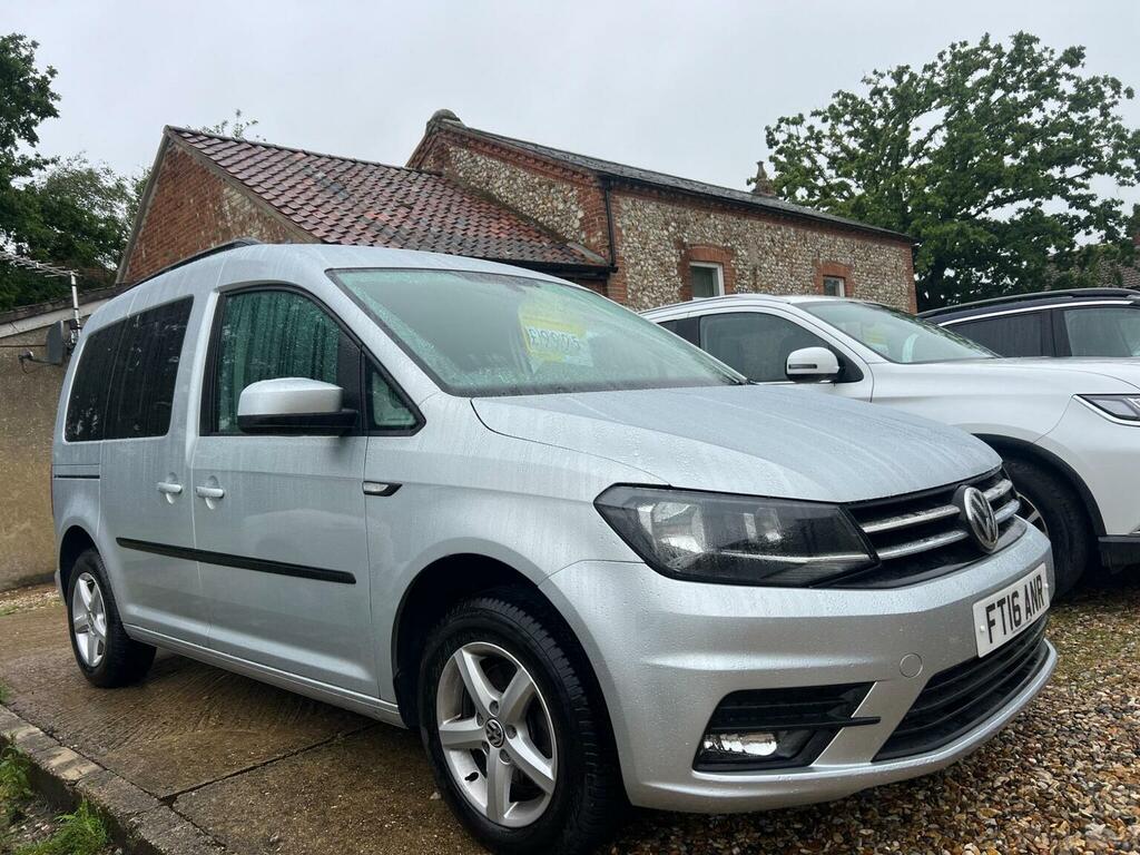Volkswagen Caddy Life 2.0 Tdi Bluemotion Tech Dsg Euro 6 Ss Silver #2