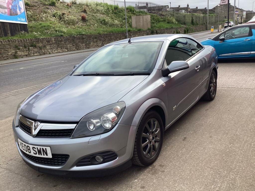 Vauxhall Astra 1.6I Sport Twin Top 200808 YE08SWN Silver #5