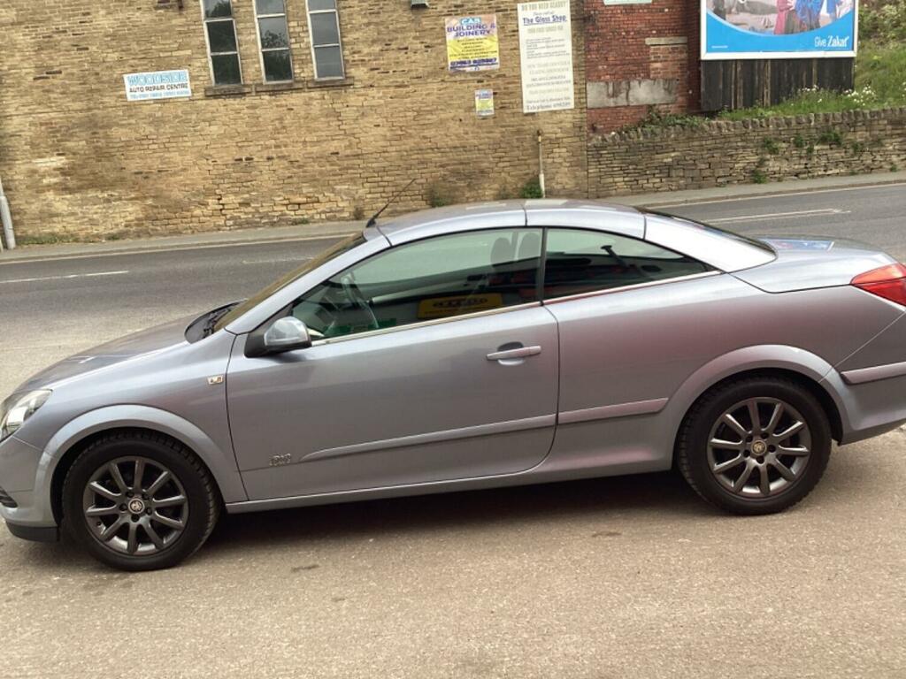 Vauxhall Astra 1.6I Sport Twin Top 200808 YE08SWN Silver #2