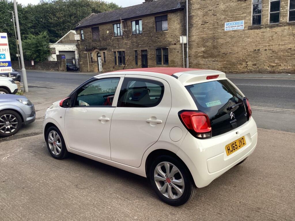 Citroen C1 1.2 Puretech Feel Edition Sunrise Airscape Euro 6 HJ65JYZ White #4