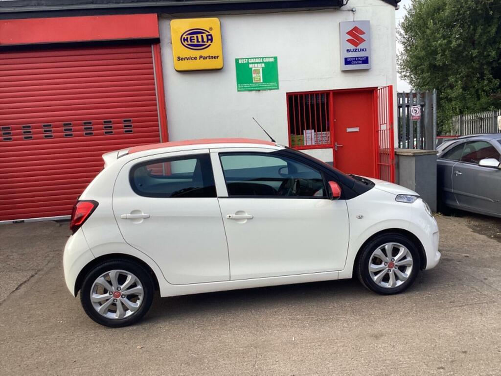 Citroen C1 1.2 Puretech Feel Edition Sunrise Airscape Euro 6 HJ65JYZ White #6
