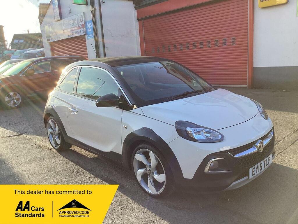 Vauxhall Adam 1.4 16V Rocks Air Euro 5 201515 EY15TLF White