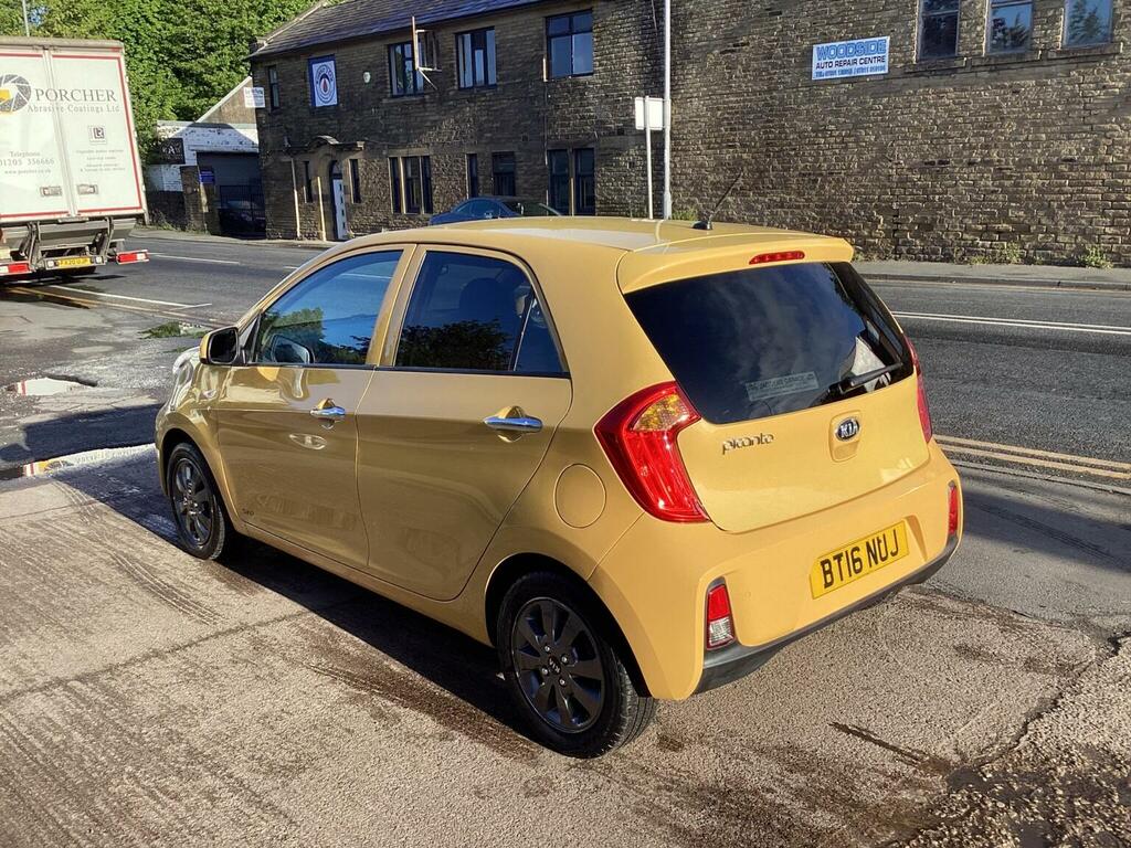Kia Picanto 1.0 Sr7 Euro 6 201616 Yellow #4