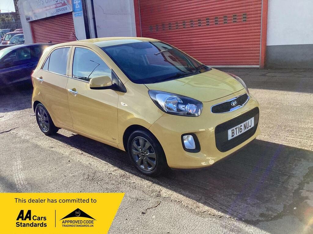 Kia Picanto 1.0 Sr7 Euro 6 201616 Yellow