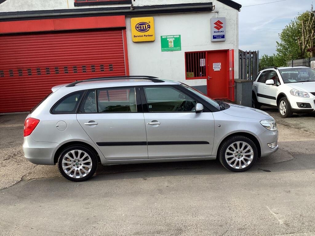 Skoda Fabia 1.6 Tdi Elegance Euro 5 Silver #6
