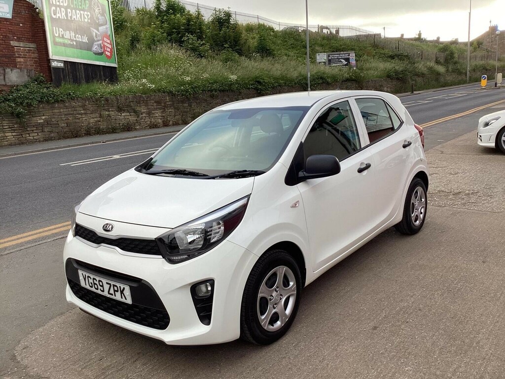 Kia Picanto 1.0 1 Euro 6 Ss White #2