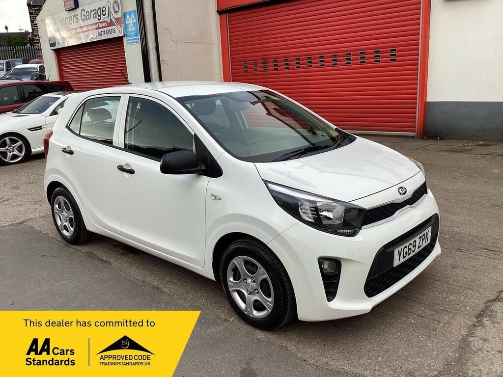 Kia Picanto 1.0 1 Euro 6 Ss White