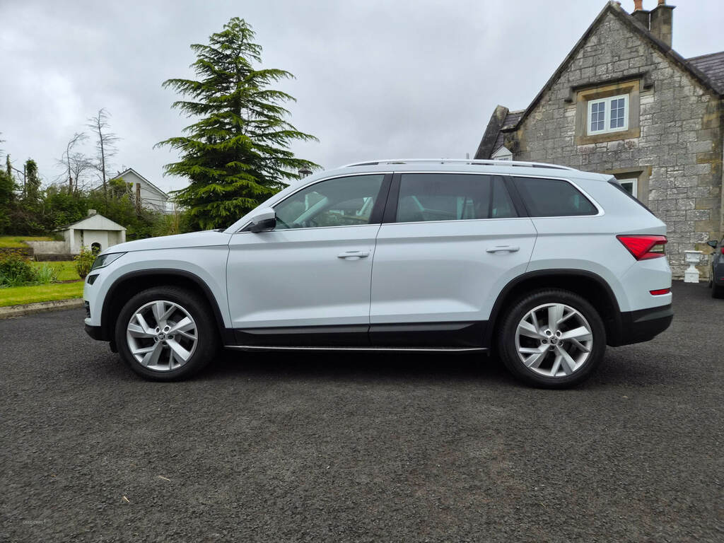 Skoda Kodiaq 2.0 Tdi 190 Edition 4X4 Dsg 7 Seat MT67ENF White #5
