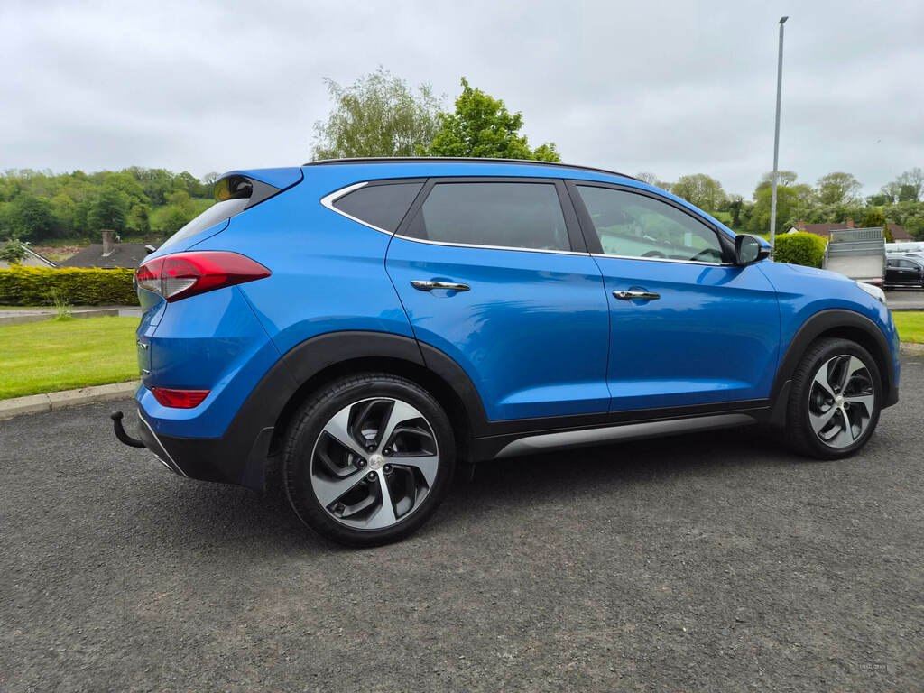Hyundai Tucson 2.0 Crdi Premium Se KRZ6158 Blue #4