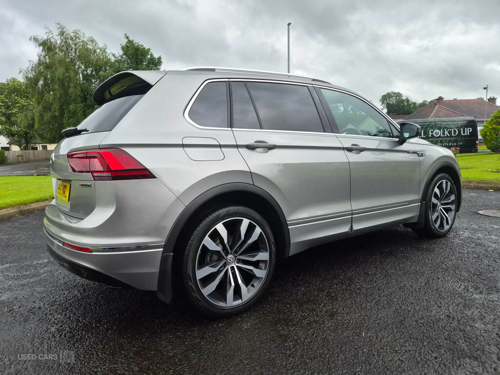 Volkswagen Tiguan 2.0 Tdi 190 4Motion R-line Tech Dsg KU19ARL Silver #4