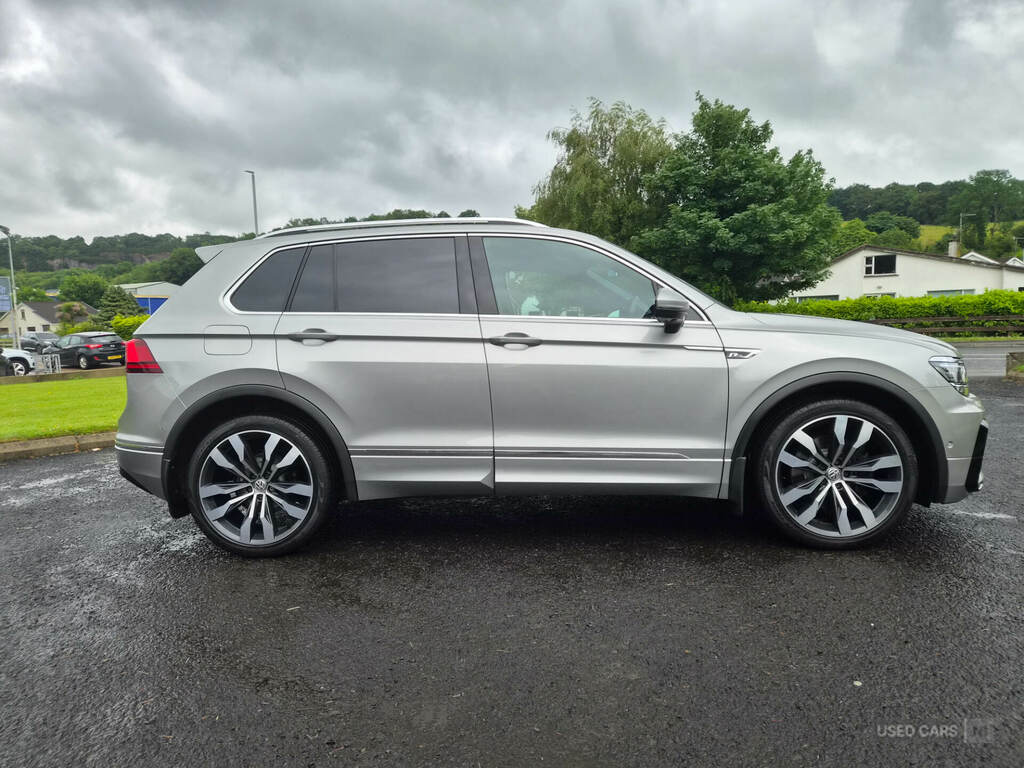 Volkswagen Tiguan 2.0 Tdi 190 4Motion R-line Tech Dsg KU19ARL Silver #6