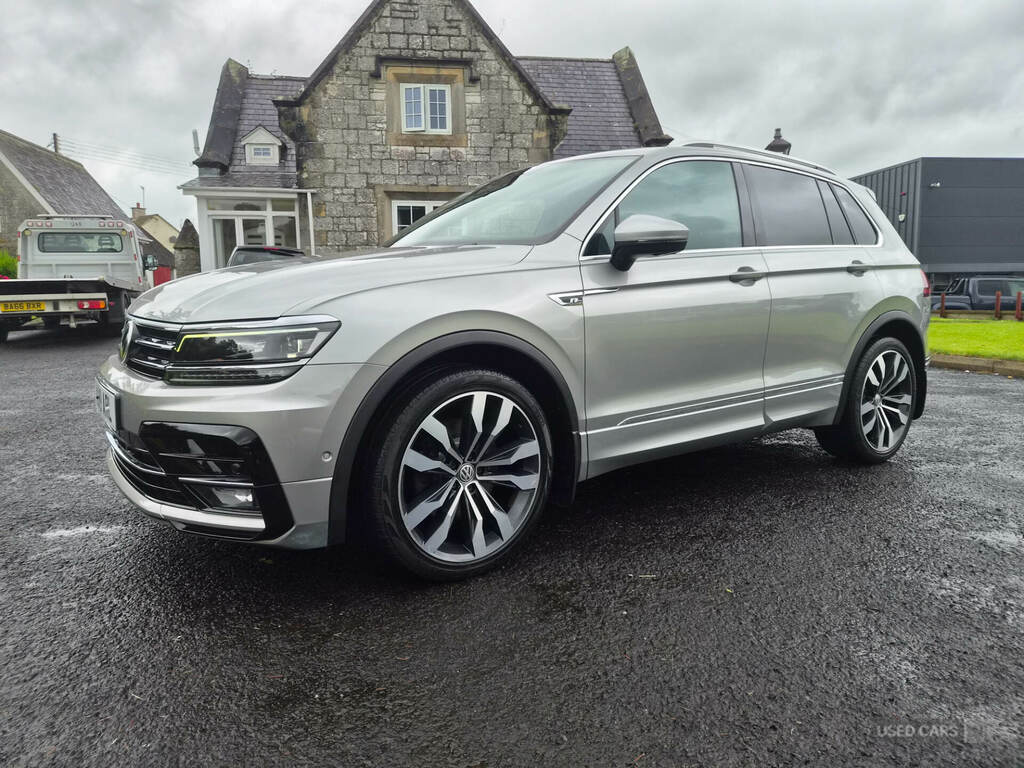 Volkswagen Tiguan 2.0 Tdi 190 4Motion R-line Tech Dsg KU19ARL Silver #3