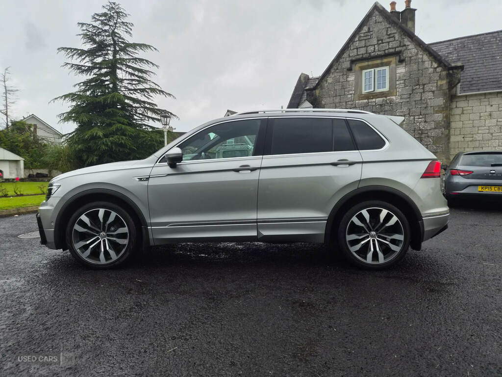 Volkswagen Tiguan 2.0 Tdi 190 4Motion R-line Tech Dsg KU19ARL Silver #5