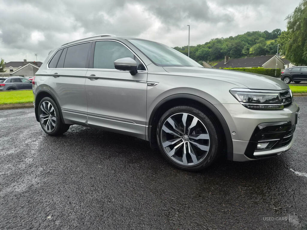 Volkswagen Tiguan 2.0 Tdi 190 4Motion R-line Tech Dsg KU19ARL Silver