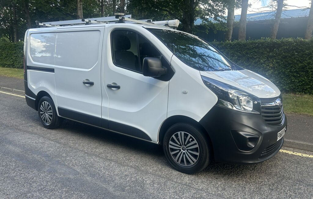 Vauxhall Vivaro 1.6 L1h1 2700 Cdti White #2