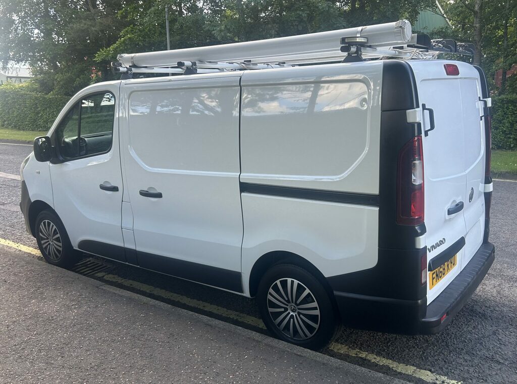 Vauxhall Vivaro 1.6 L1h1 2700 Cdti White #4