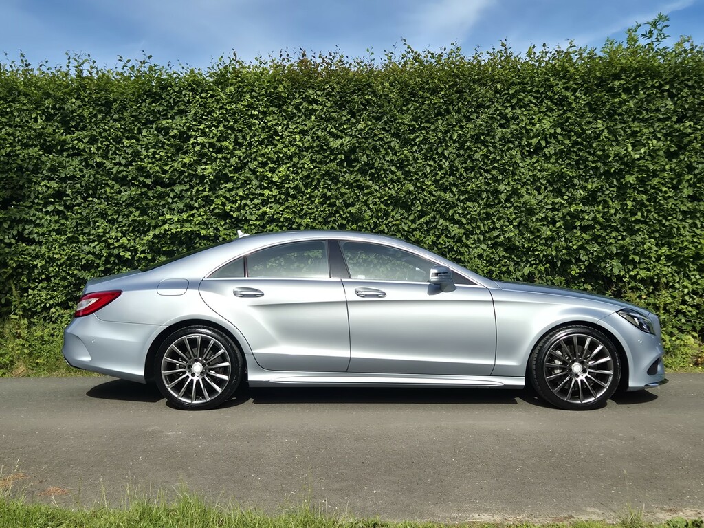 Mercedes-Benz CLS 3.0 Cls350d V6 Amg Line Silver #5