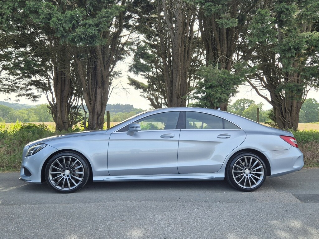 Mercedes-Benz CLS 3.0 Cls350d V6 Amg Line Silver #4
