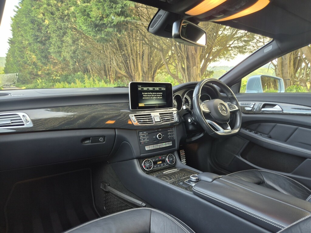 Mercedes-Benz CLS 3.0 Cls350d V6 Amg Line Silver #3