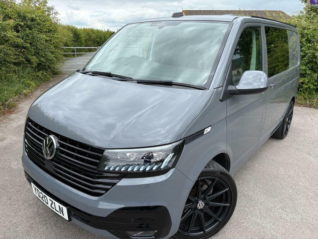 Volkswagen Transporter 2.0 Tdi T30 Highline Dsg Fwd Swb Euro 6 S S Grey #2