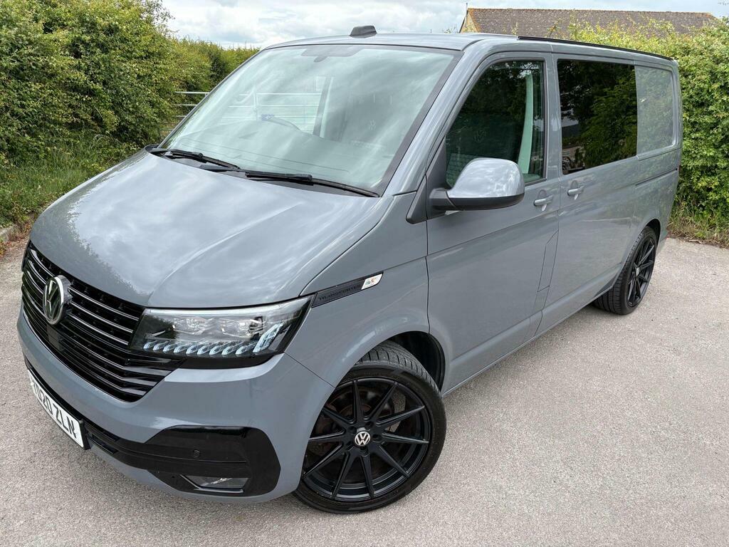 Volkswagen Transporter 2.0 Tdi T30 Highline Dsg Fwd Swb Euro 6 S S Grey #5