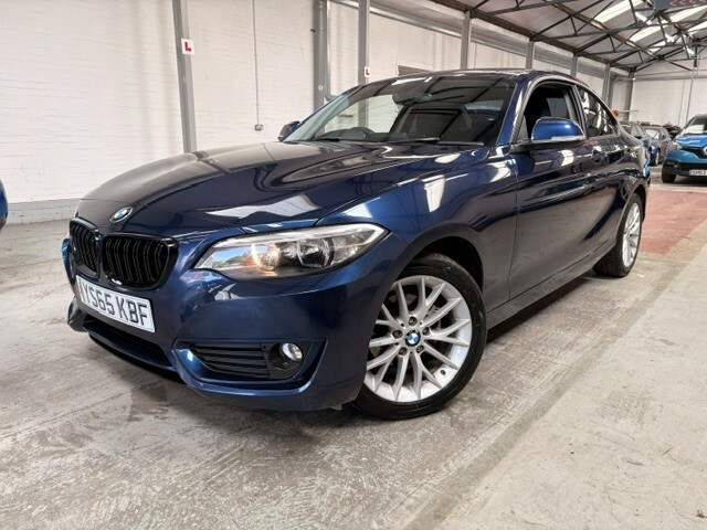 BMW 2 Series Gran Coupe Coupe 2.0 218D Se Coupe 2015 Blue #2