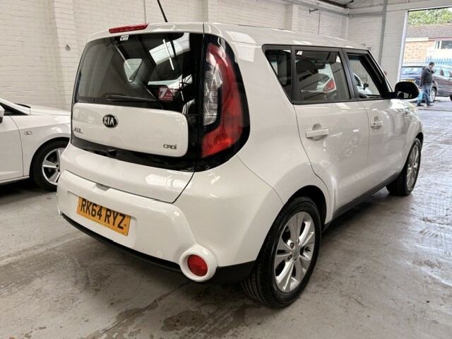 Kia Soul Suv 1.6 Crdi Connect Plus 2014 White #4