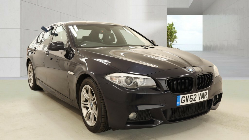 BMW 5 Series Saloon 2.0 520D M Sport Saloon 2012 Black