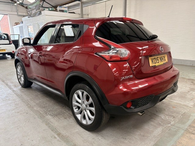 Nissan Juke Suv 1.5 Dci Tekna 2015 KO15NHX Red #3