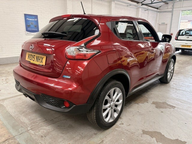 Nissan Juke Suv 1.5 Dci Tekna 2015 KO15NHX Red #4