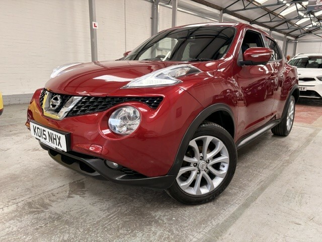 Nissan Juke Suv 1.5 Dci Tekna 2015 KO15NHX Red #2