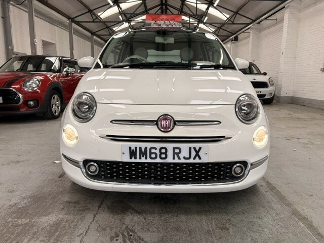Fiat 500 1.2 1.2 69Hp Lounge White #6