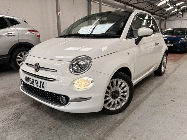 Fiat 500 1.2 1.2 69Hp Lounge White #3