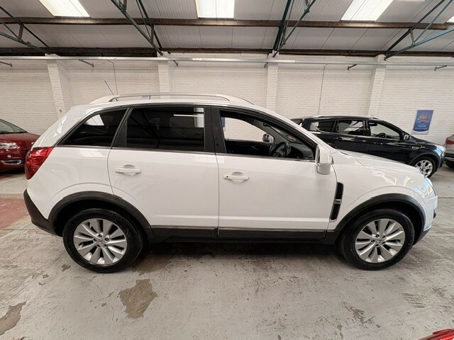 Vauxhall Antara 2.2 Cdti Exclusiv White #6