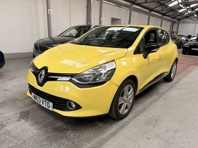 Renault Clio 1.2 16V Dynamique Medianav Yellow #2