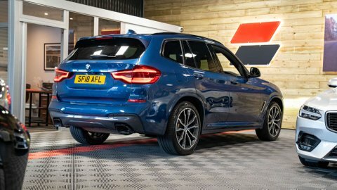 BMW X3 2018 18 3.0 SF18AFL Blue #4