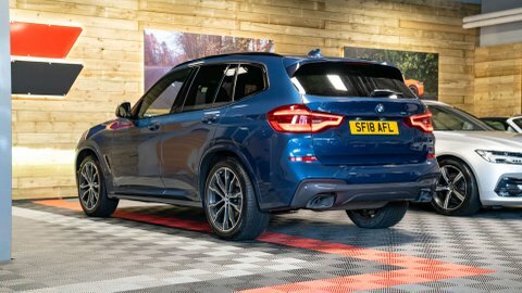 BMW X3 2018 18 3.0 SF18AFL Blue #2