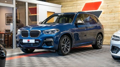 BMW X3 2018 18 3.0 SF18AFL Blue