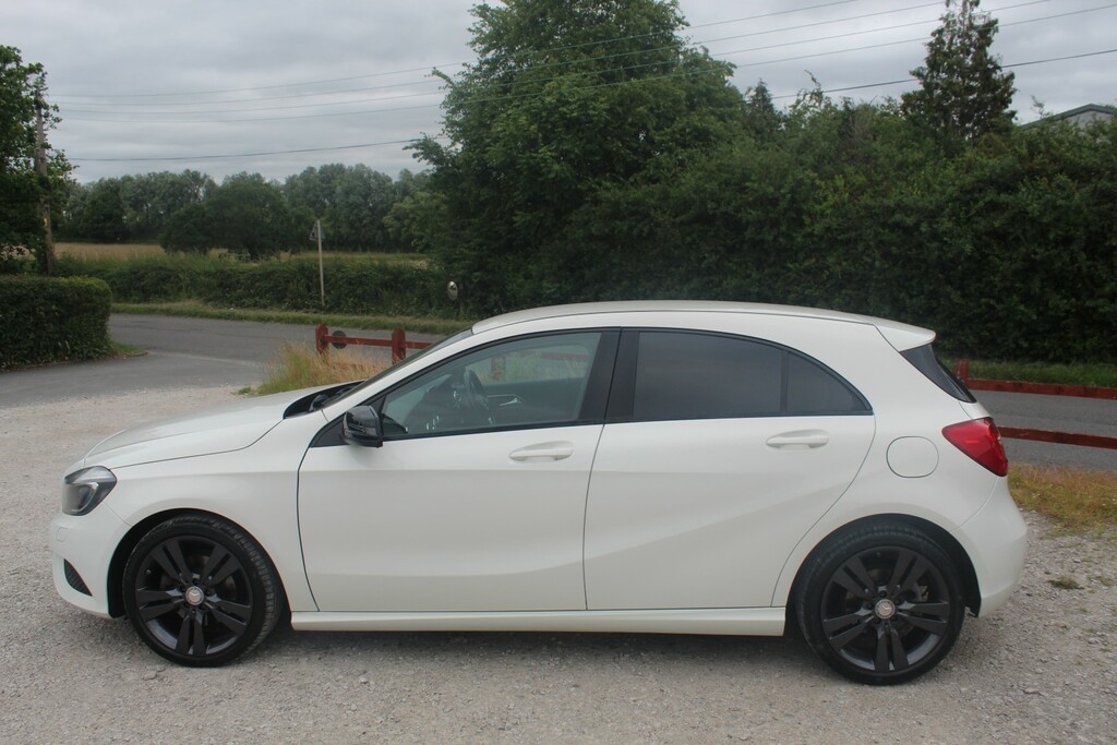 Mercedes-Benz A Class 2.1 A200 Cdi Sport White #5