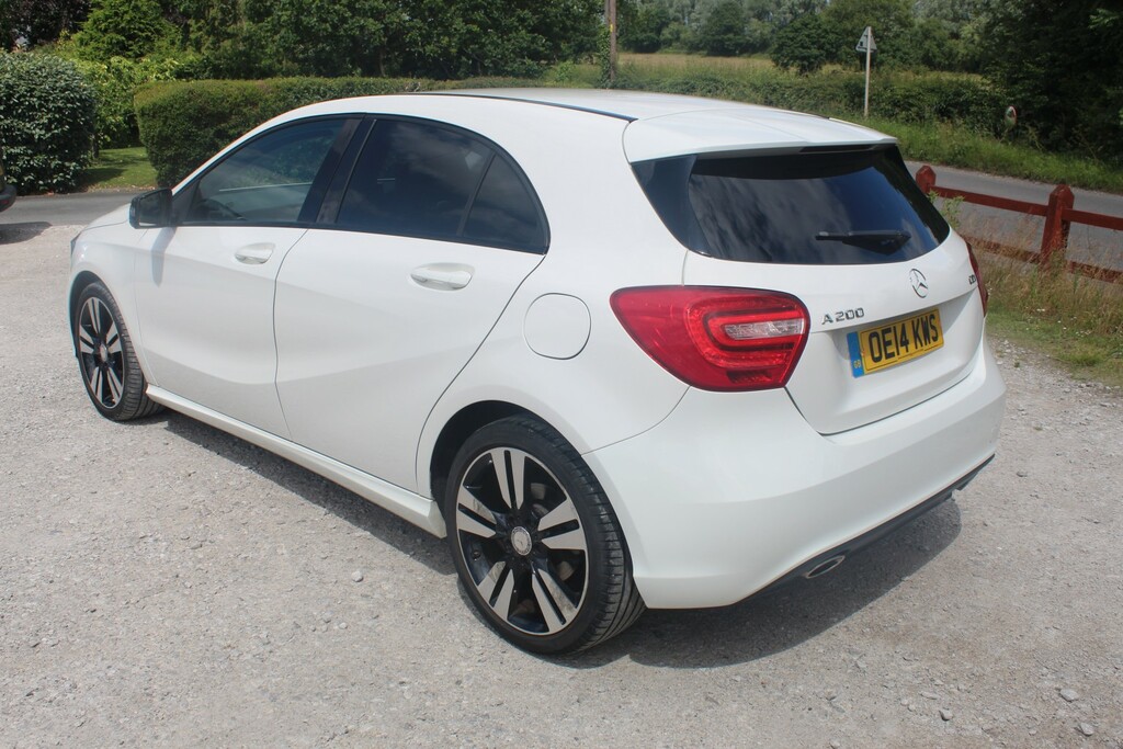 Mercedes-Benz A Class 2.1 A200 Cdi Sport White #5