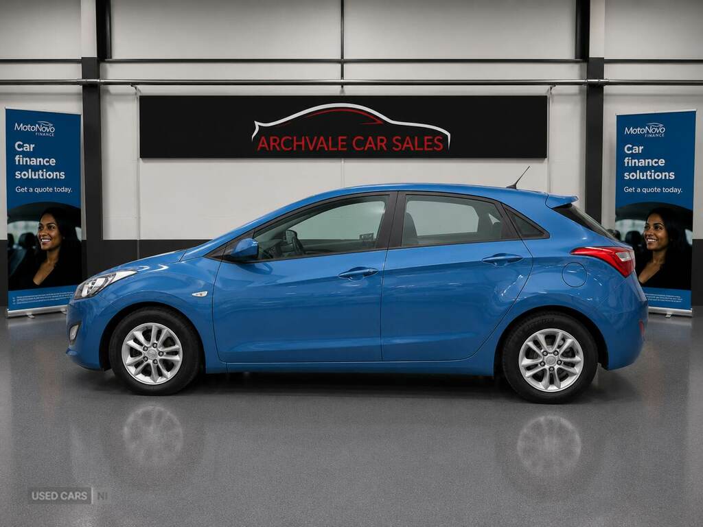 Hyundai I30 1.6 Crdi Blue Drive Active NL63BLV Blue #6