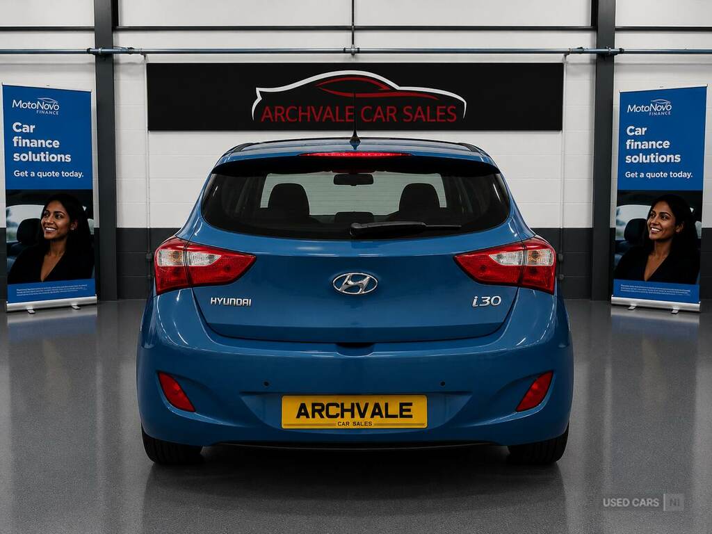 Hyundai I30 1.6 Crdi Blue Drive Active NL63BLV Blue #4