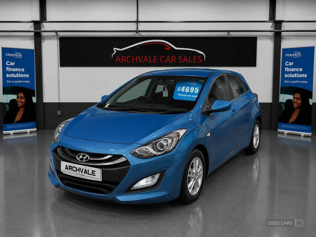 Hyundai I30 1.6 Crdi Blue Drive Active NL63BLV Blue #5