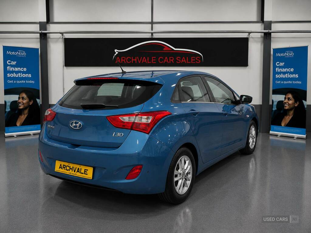 Hyundai I30 1.6 Crdi Blue Drive Active NL63BLV Blue #3